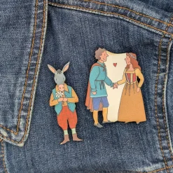 Clearance Bottom' Character Single Pin Badge Pin Badges And Earrings