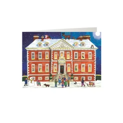 Clearance Country House Christmas Advent Calendar Card Advent Calendar Cards