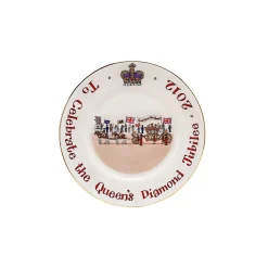 Outlet Diamond Jubilee Plate 8" Plates