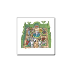Discount Formal Garden Coaster Coasters