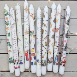 Hot Holly and Ivy Christmas Dinner Advent Candle Advent Candles