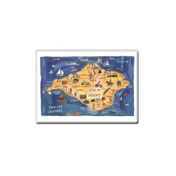 Outlet Isle of Wight Map Fridge Magnet Fridge Magnets