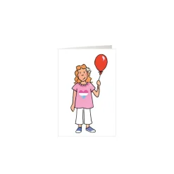 Party Girl Mini Card Greetings Cards|Childrens