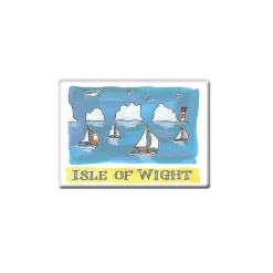 Hot The Needles, Isle of Wight Fridge Magnet Fridge Magnets