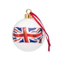 Clearance Union Jack Bauble Decorations|Baubles