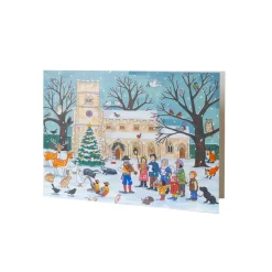 Winter Wildlife Advent Calendar Card Advent Calendar Cards
