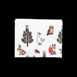 Clearance Winter Wildlife Tea Towel Christmas Homeware|Tea Towels